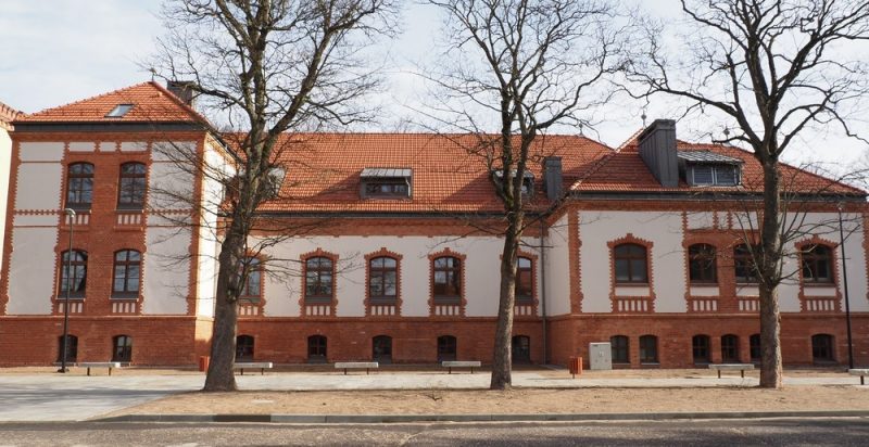 Przebudowa budynku po dawnej stołówce Akademii Pomorskiej w Słupsku