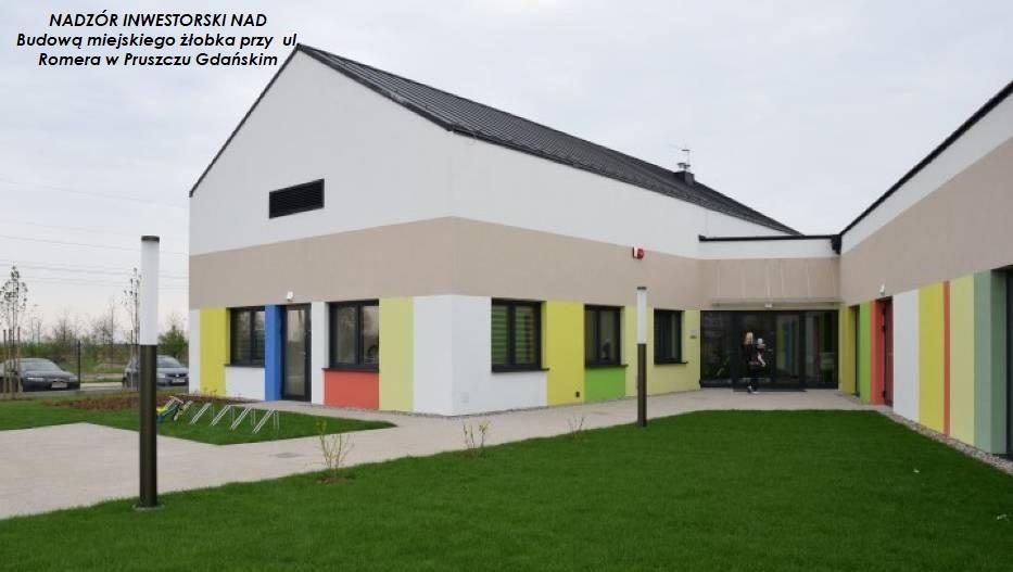 Budowa miejskiego żłobka przy ul. Romera w Pruszczu Gdańskim