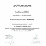 Wyróżnienie i podziękowanie dla Development Design sp. z o.o.